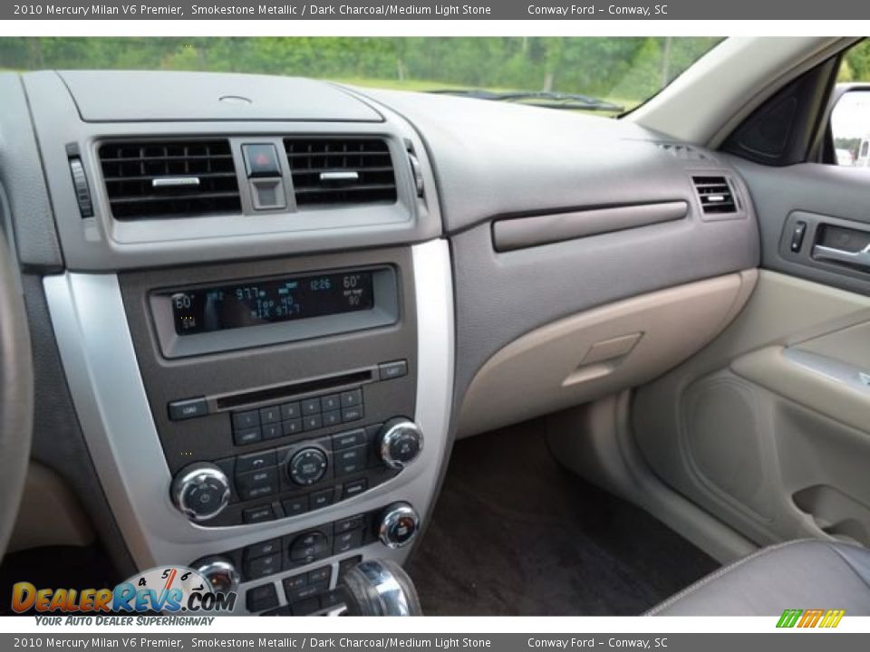 2010 Mercury Milan V6 Premier Smokestone Metallic / Dark Charcoal/Medium Light Stone Photo #32