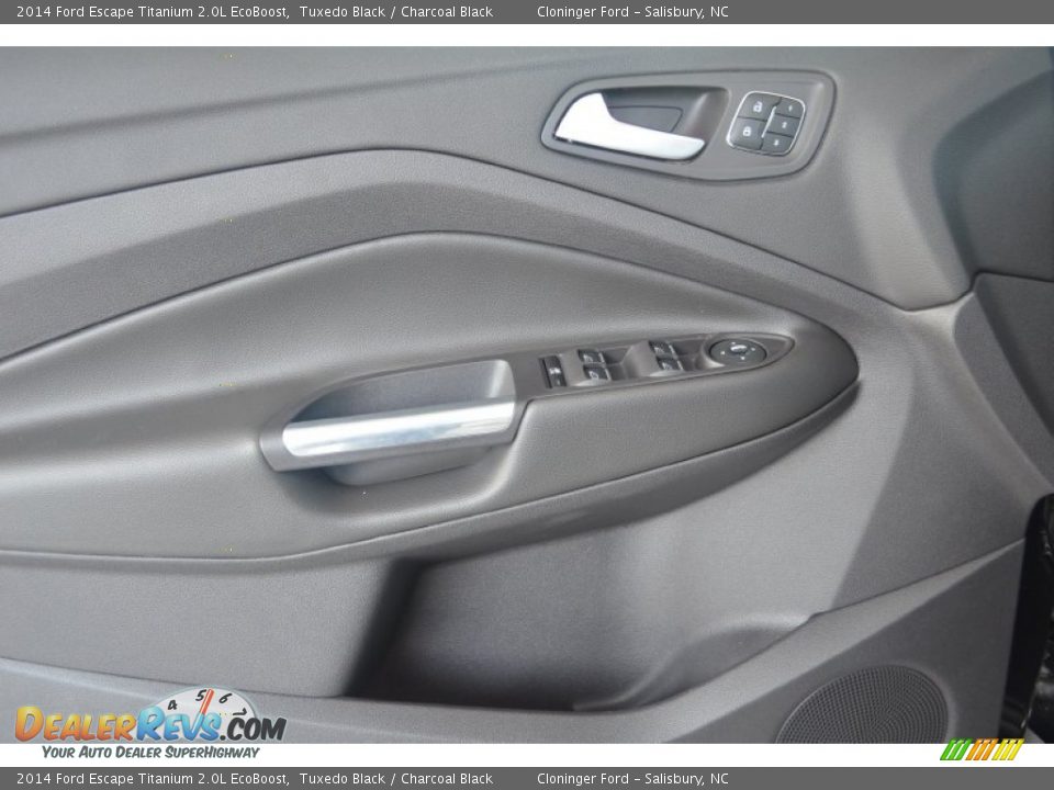 2014 Ford Escape Titanium 2.0L EcoBoost Tuxedo Black / Charcoal Black Photo #4