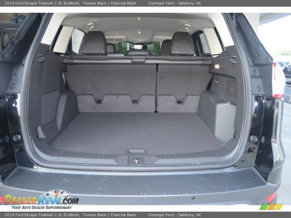 2014 Ford Escape Titanium 2.0L EcoBoost Tuxedo Black / Charcoal Black Photo #8