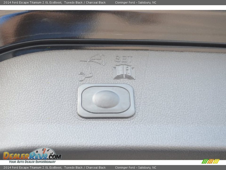 2014 Ford Escape Titanium 2.0L EcoBoost Tuxedo Black / Charcoal Black Photo #9
