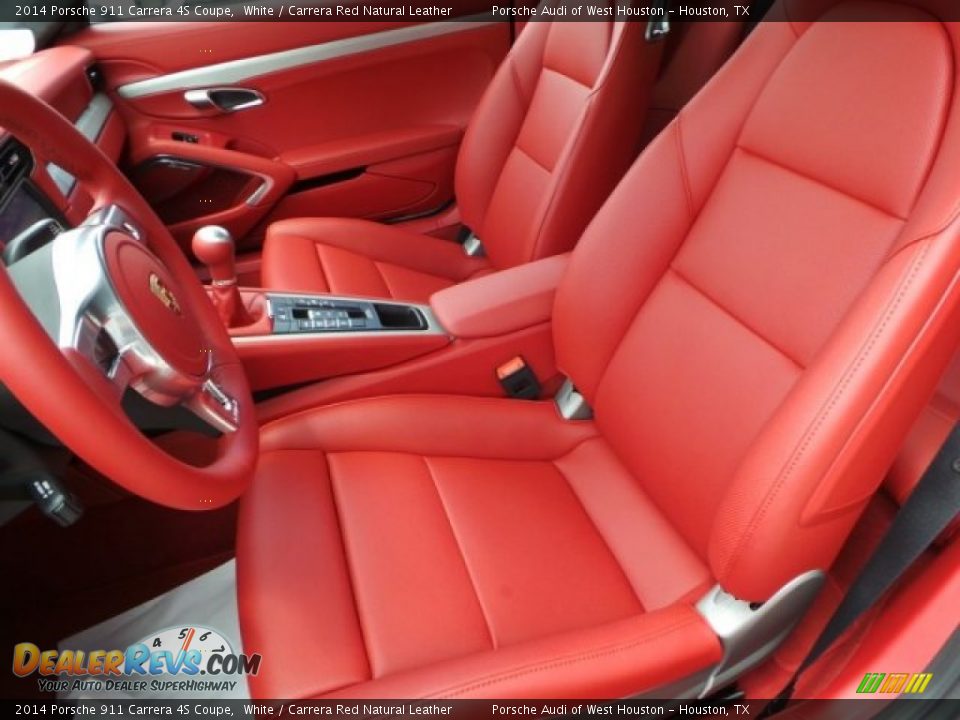 Front Seat of 2014 Porsche 911 Carrera 4S Coupe Photo #13