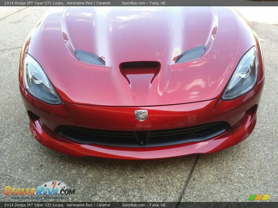 2014 Dodge SRT Viper GTS Coupe Adrenaline Red / Caramel Photo #4