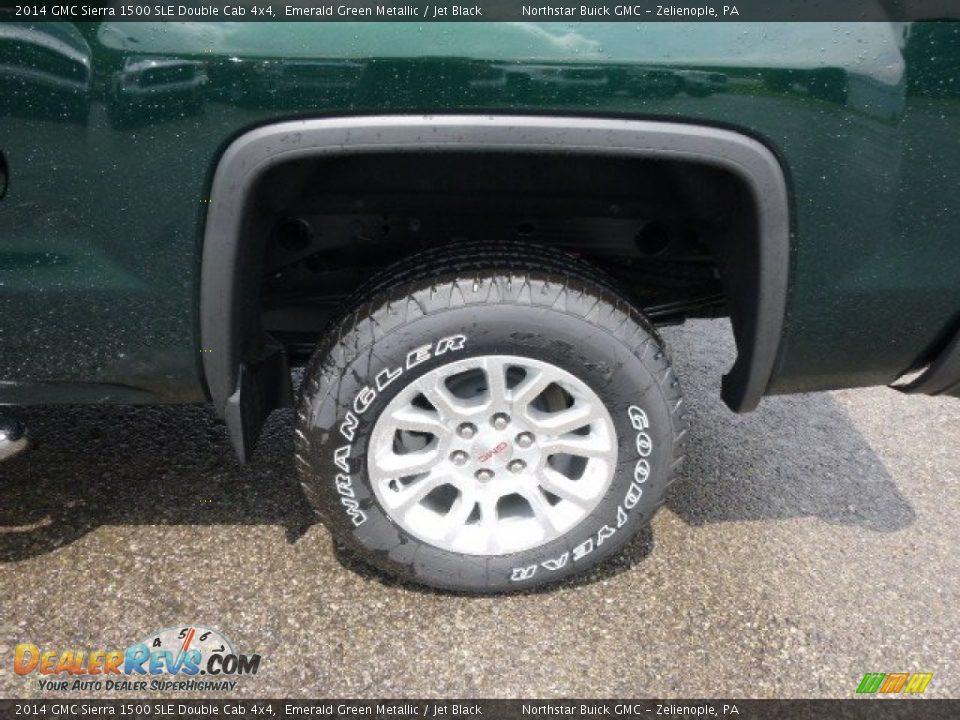 2014 GMC Sierra 1500 SLE Double Cab 4x4 Wheel Photo #9