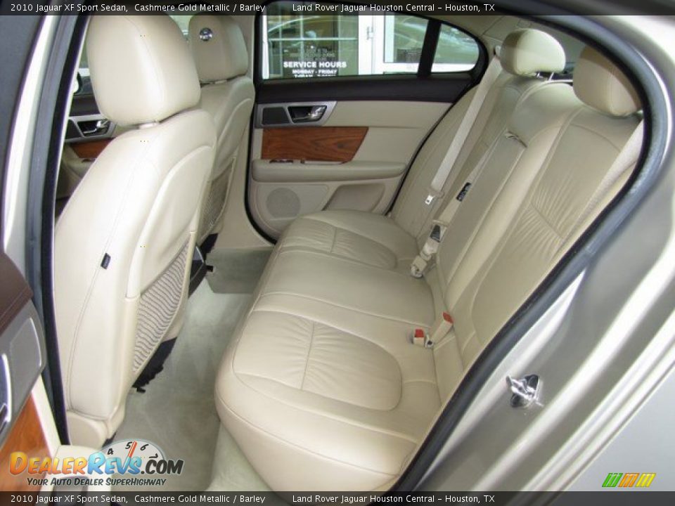 2010 Jaguar XF Sport Sedan Cashmere Gold Metallic / Barley Photo #4