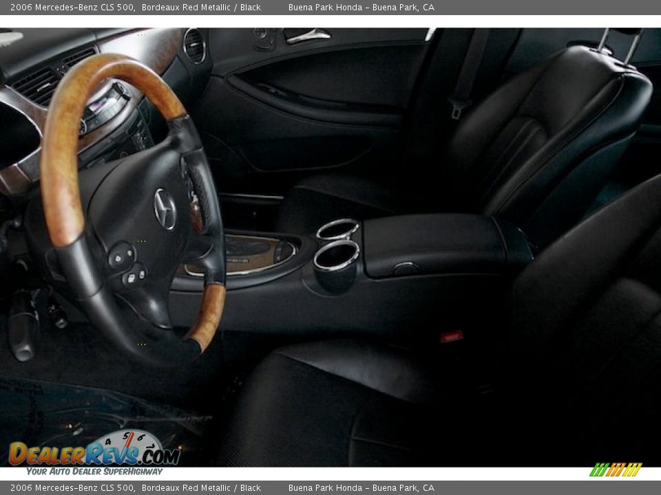2006 Mercedes-Benz CLS 500 Bordeaux Red Metallic / Black Photo #3