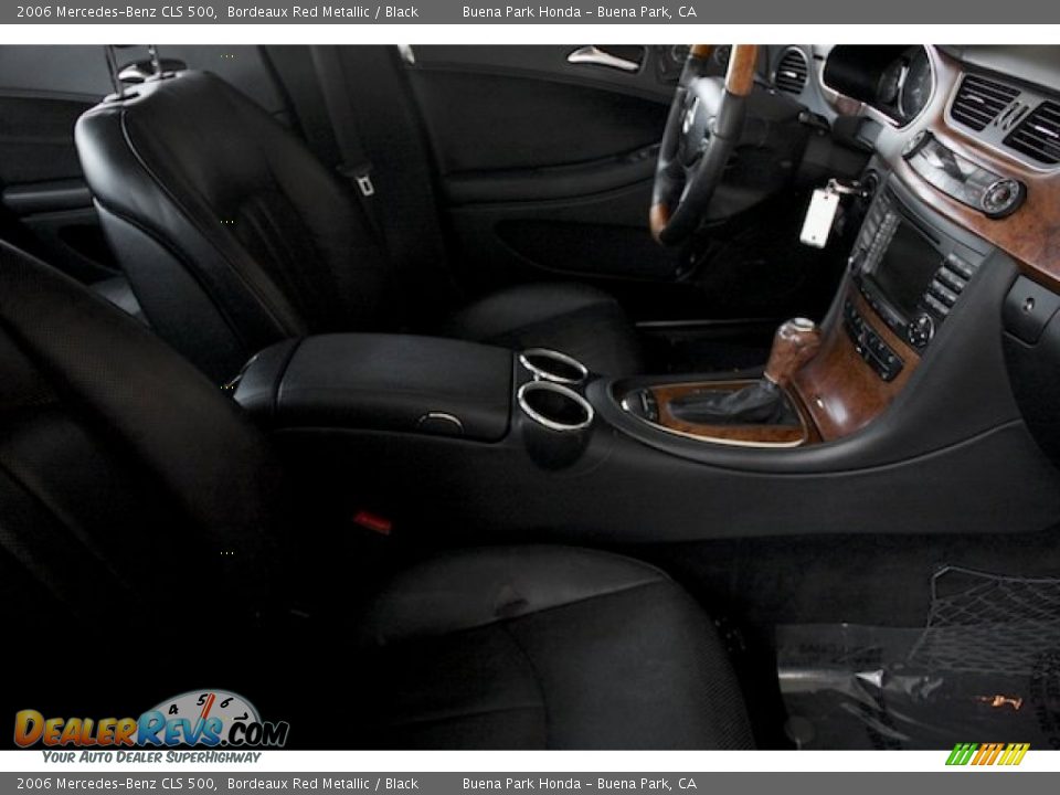 2006 Mercedes-Benz CLS 500 Bordeaux Red Metallic / Black Photo #22