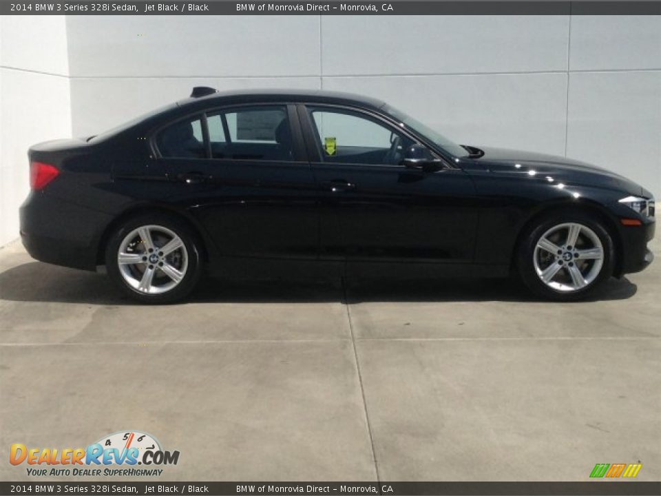 2014 BMW 3 Series 328i Sedan Jet Black / Black Photo #2