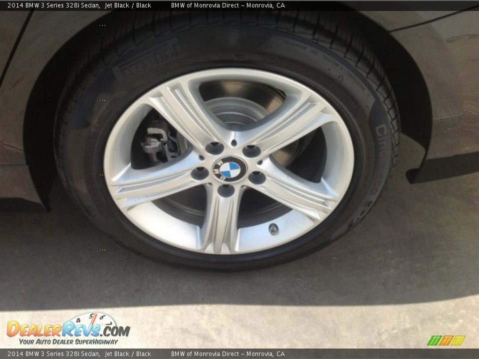 2014 BMW 3 Series 328i Sedan Jet Black / Black Photo #4