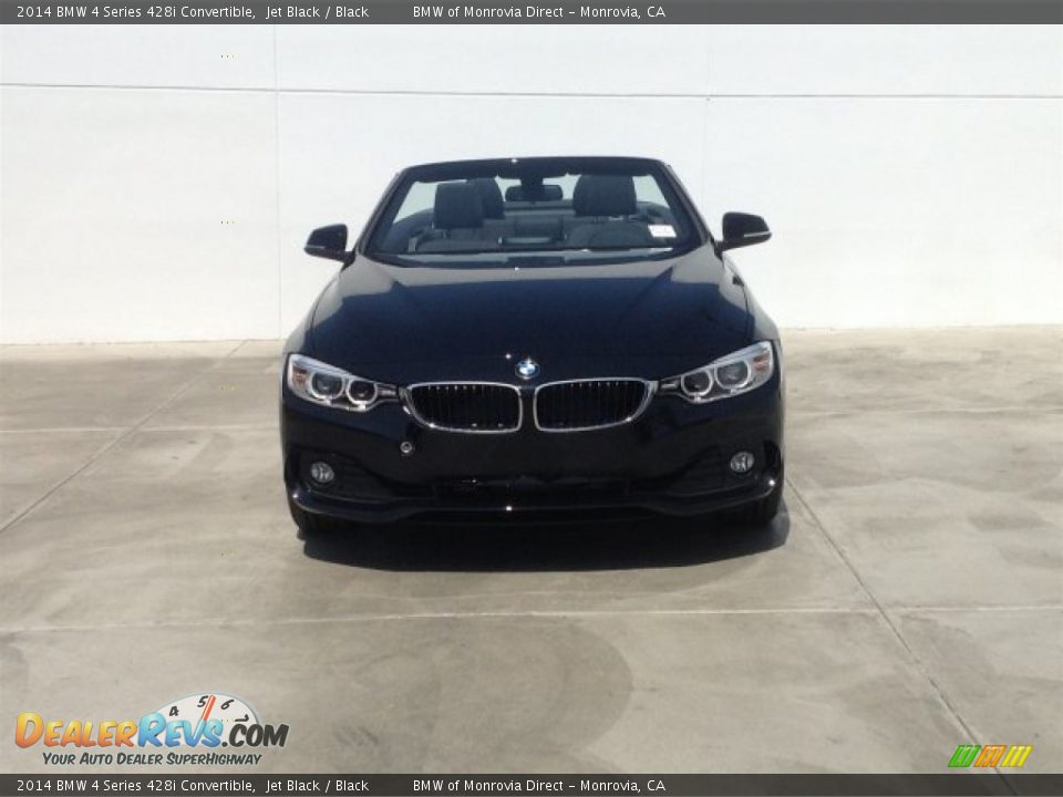2014 BMW 4 Series 428i Convertible Jet Black / Black Photo #3