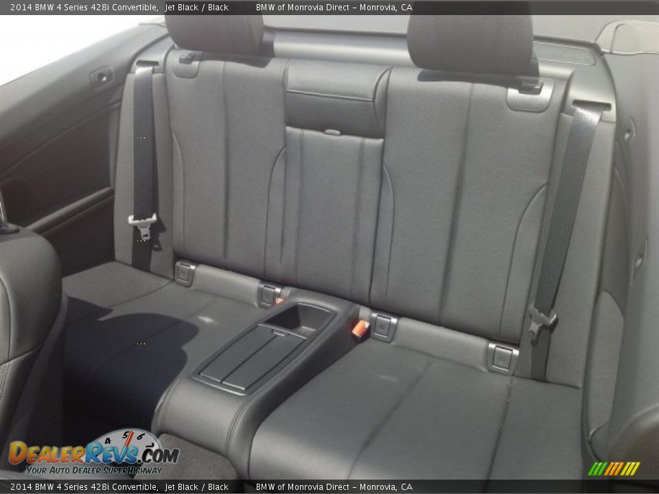 2014 BMW 4 Series 428i Convertible Jet Black / Black Photo #5