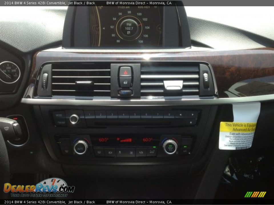 2014 BMW 4 Series 428i Convertible Jet Black / Black Photo #8