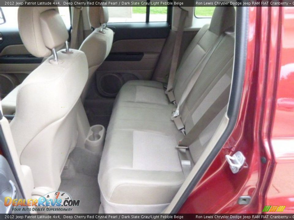 2012 Jeep Patriot Latitude 4x4 Deep Cherry Red Crystal Pearl / Dark Slate Gray/Light Pebble Beige Photo #12
