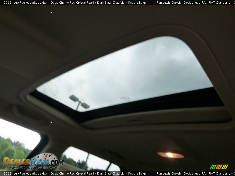 2012 Jeep Patriot Latitude 4x4 Deep Cherry Red Crystal Pearl / Dark Slate Gray/Light Pebble Beige Photo #15