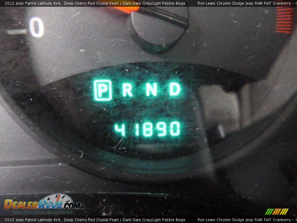 2012 Jeep Patriot Latitude 4x4 Deep Cherry Red Crystal Pearl / Dark Slate Gray/Light Pebble Beige Photo #19