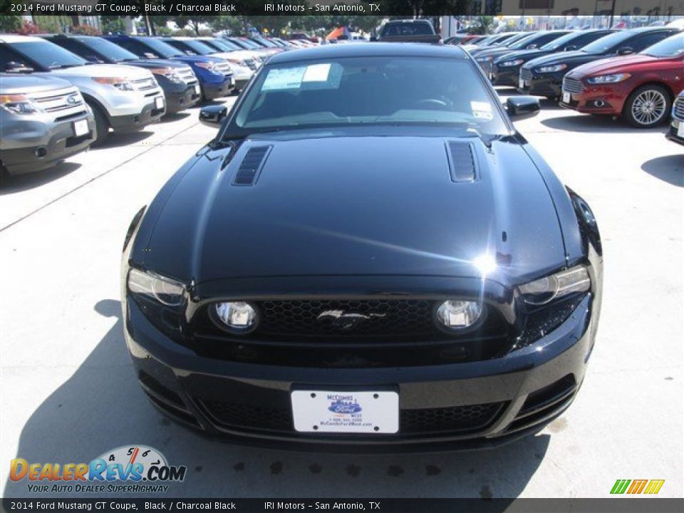2014 Ford Mustang GT Coupe Black / Charcoal Black Photo #2