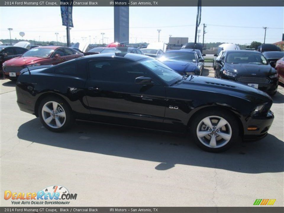 2014 Ford Mustang GT Coupe Black / Charcoal Black Photo #4