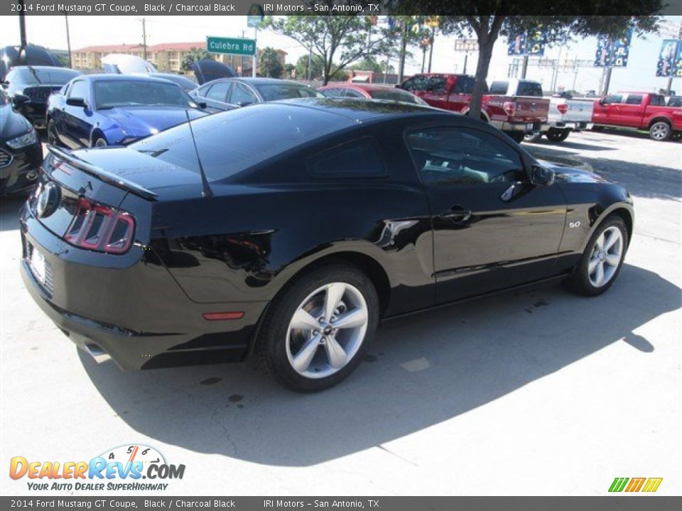 2014 Ford Mustang GT Coupe Black / Charcoal Black Photo #5