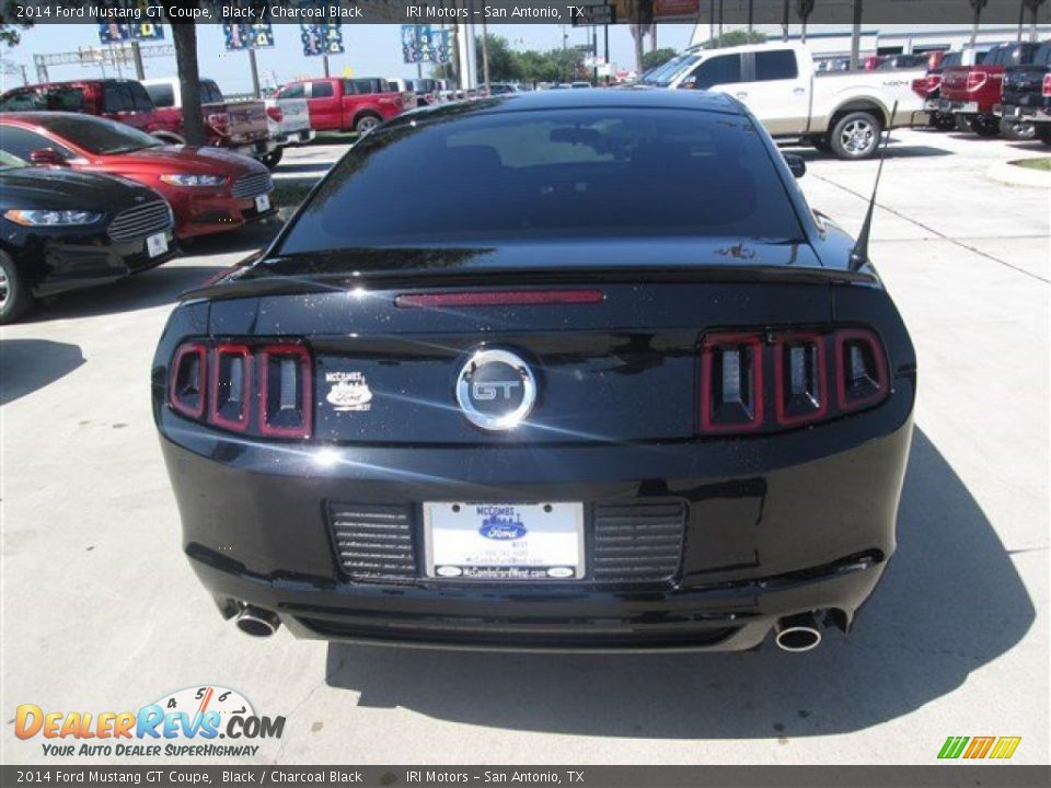 2014 Ford Mustang GT Coupe Black / Charcoal Black Photo #6