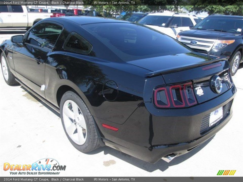 2014 Ford Mustang GT Coupe Black / Charcoal Black Photo #7
