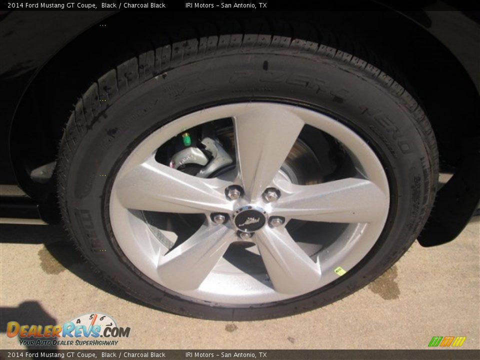 2014 Ford Mustang GT Coupe Black / Charcoal Black Photo #9