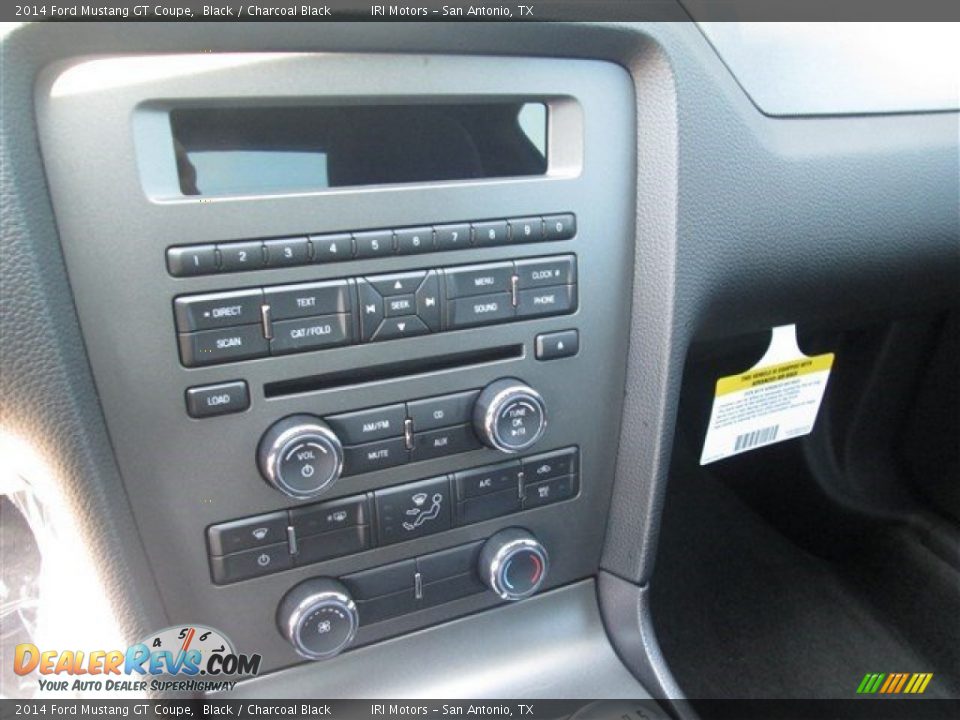 2014 Ford Mustang GT Coupe Black / Charcoal Black Photo #13