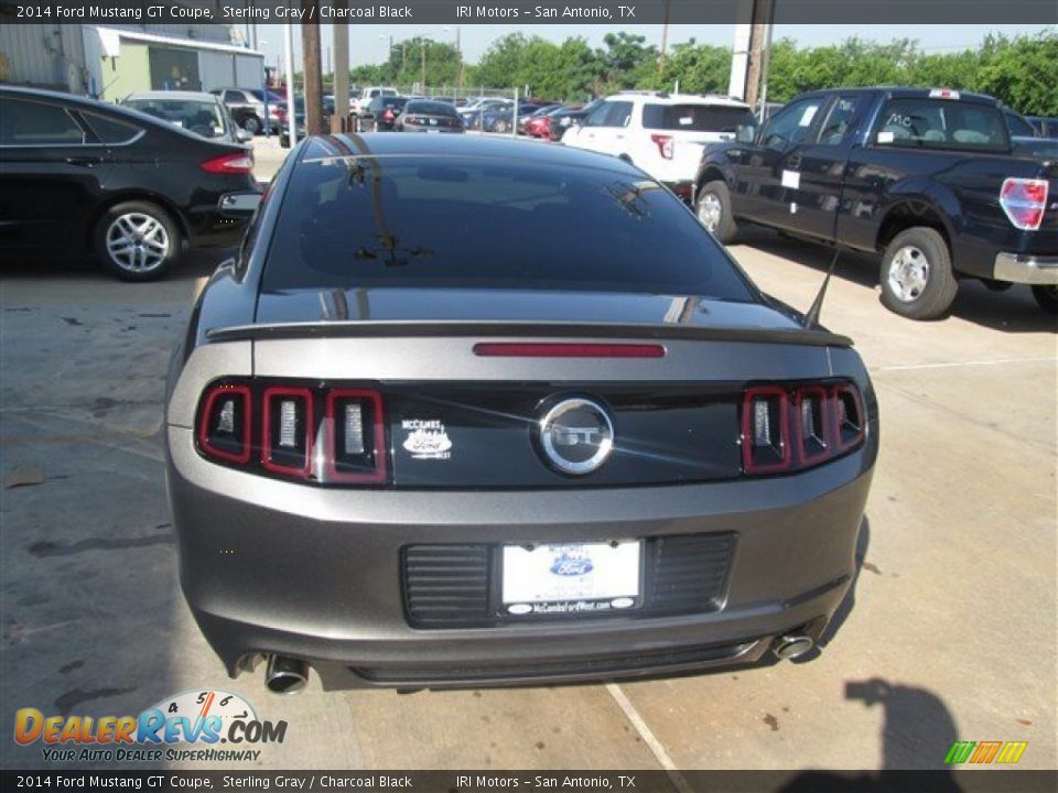 2014 Ford Mustang GT Coupe Sterling Gray / Charcoal Black Photo #6