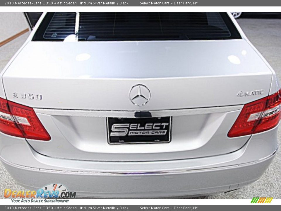 2010 Mercedes-Benz E 350 4Matic Sedan Iridium Silver Metallic / Black Photo #5