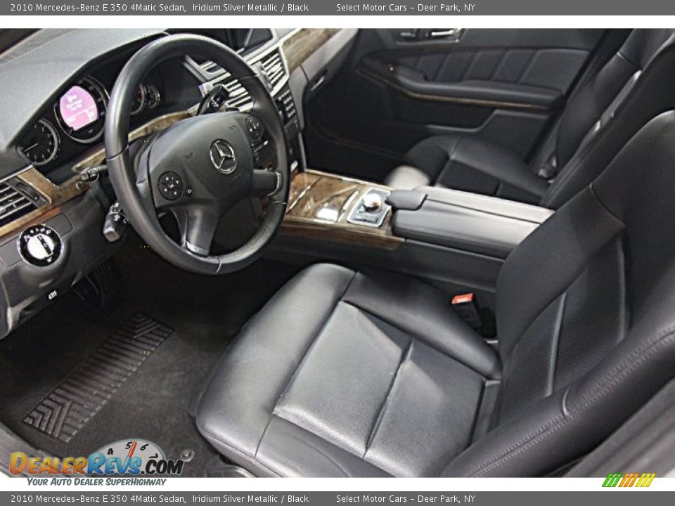 2010 Mercedes-Benz E 350 4Matic Sedan Iridium Silver Metallic / Black Photo #7