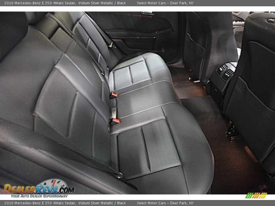 2010 Mercedes-Benz E 350 4Matic Sedan Iridium Silver Metallic / Black Photo #11