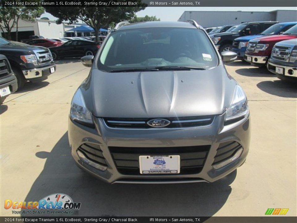 2014 Ford Escape Titanium 1.6L EcoBoost Sterling Gray / Charcoal Black Photo #2