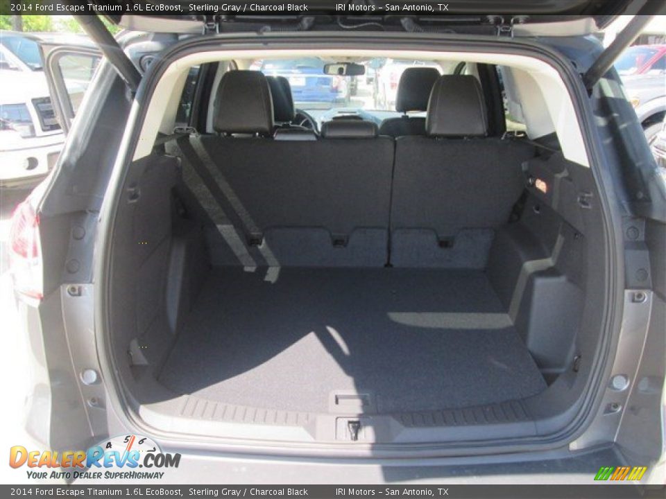 2014 Ford Escape Titanium 1.6L EcoBoost Sterling Gray / Charcoal Black Photo #13