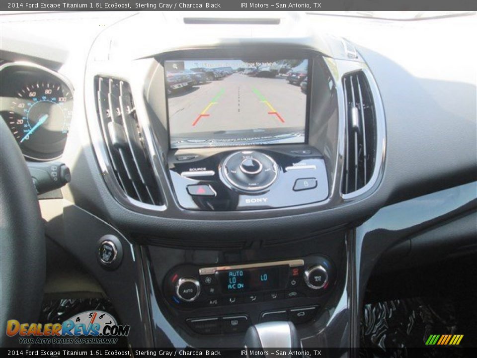 2014 Ford Escape Titanium 1.6L EcoBoost Sterling Gray / Charcoal Black Photo #15