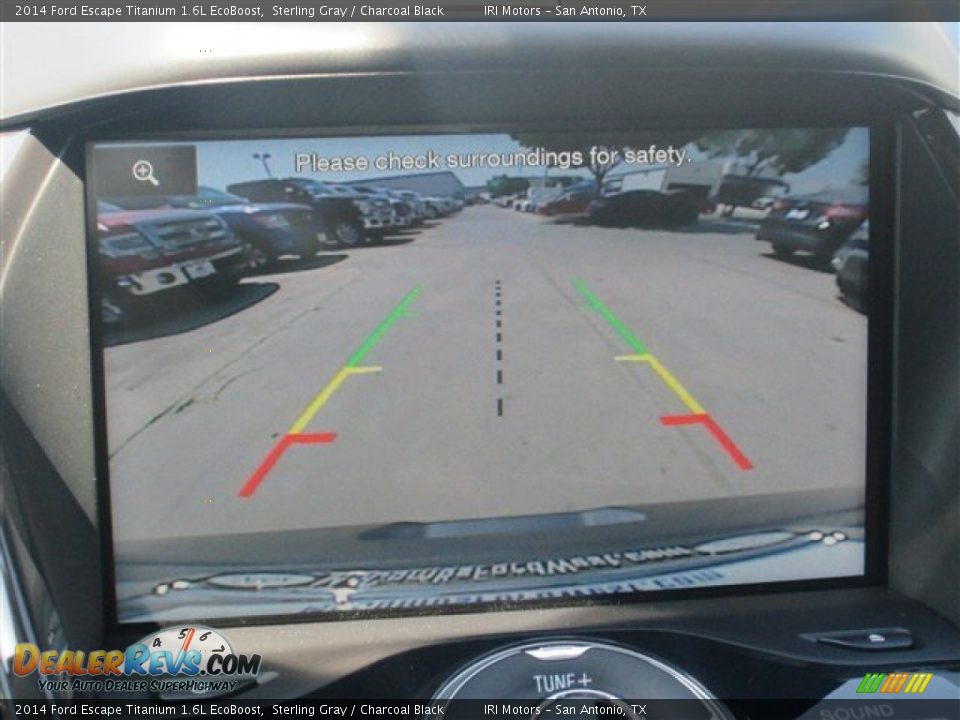 2014 Ford Escape Titanium 1.6L EcoBoost Sterling Gray / Charcoal Black Photo #16