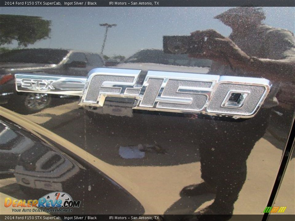 2014 Ford F150 STX SuperCab Ingot Silver / Black Photo #28