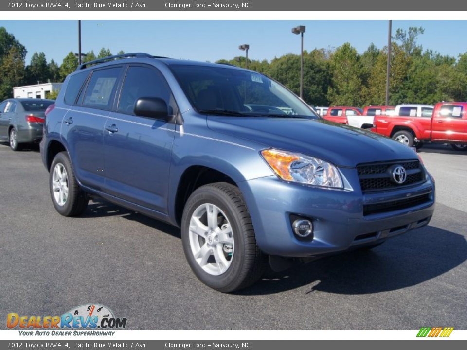 2012 Toyota RAV4 I4 Pacific Blue Metallic / Ash Photo #1