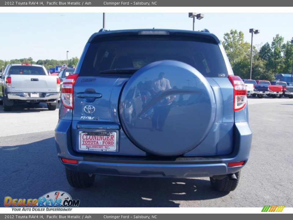 2012 Toyota RAV4 I4 Pacific Blue Metallic / Ash Photo #5