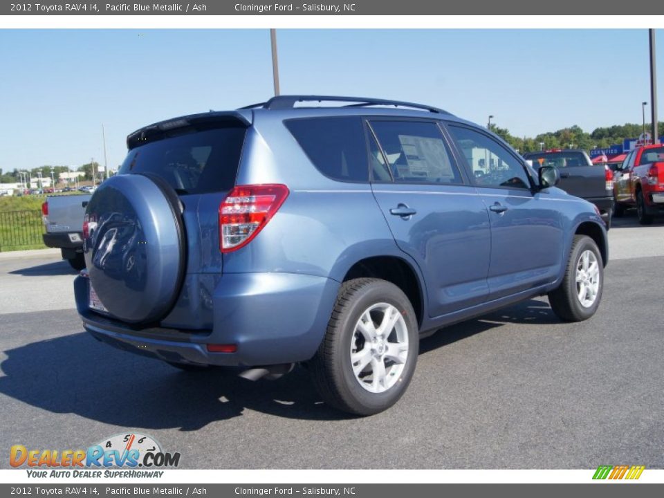 2012 Toyota RAV4 I4 Pacific Blue Metallic / Ash Photo #6