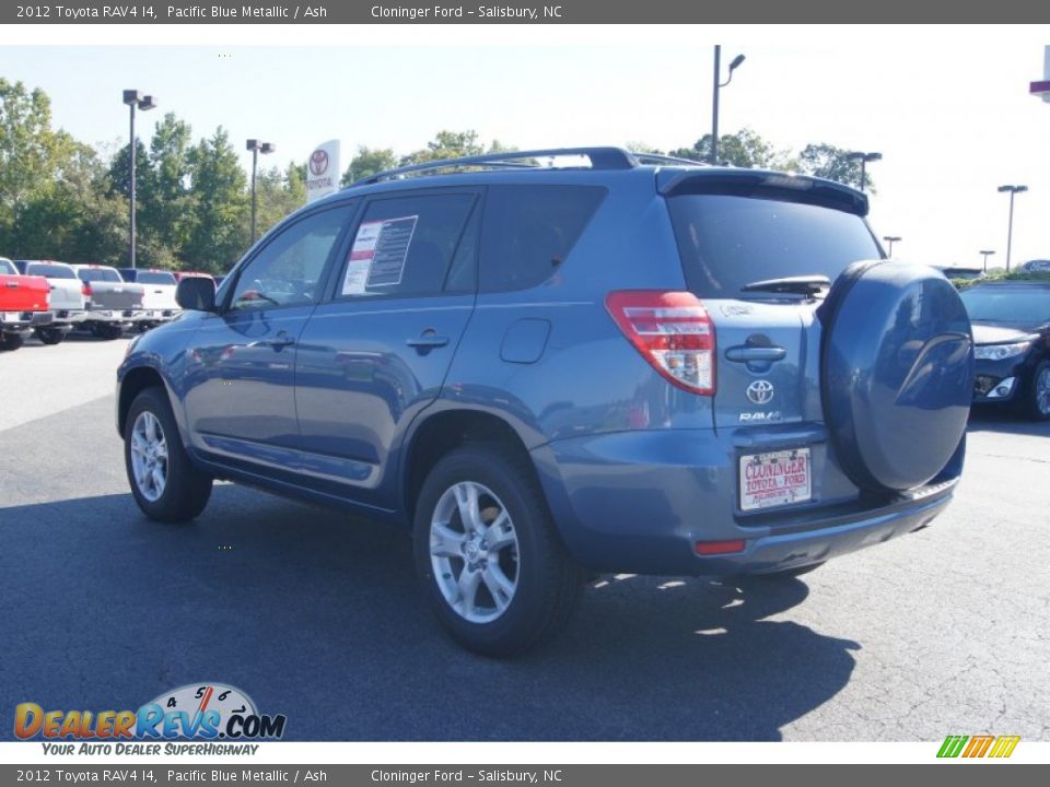 2012 Toyota RAV4 I4 Pacific Blue Metallic / Ash Photo #36