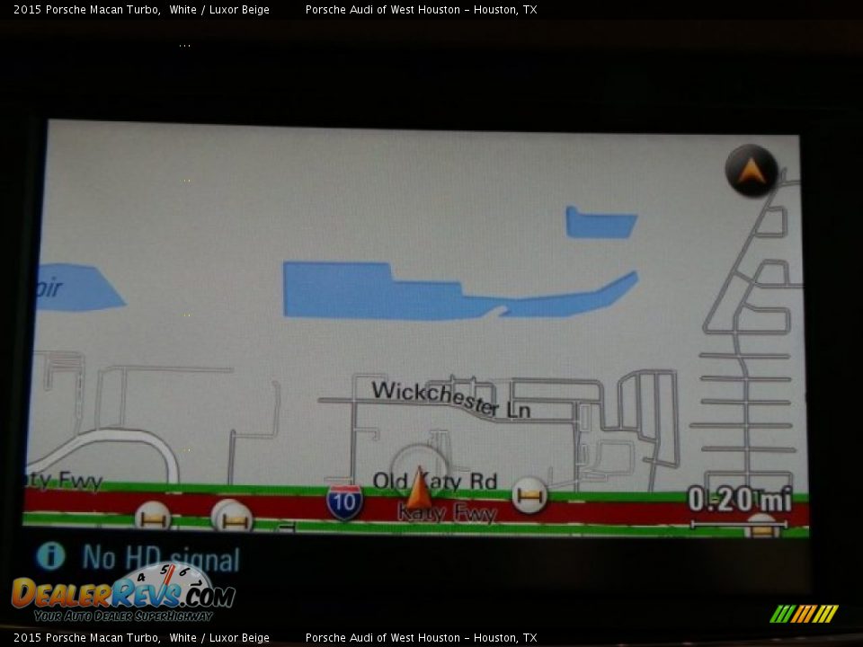 2015 Porsche Macan Turbo White / Luxor Beige Photo #20