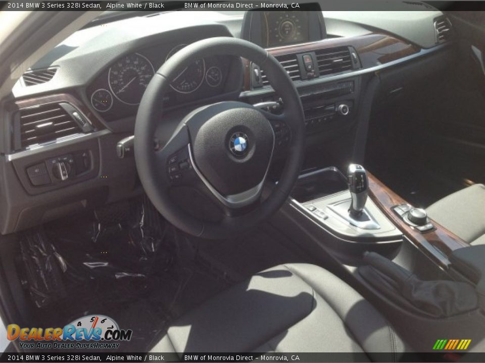 2014 BMW 3 Series 328i Sedan Alpine White / Black Photo #6