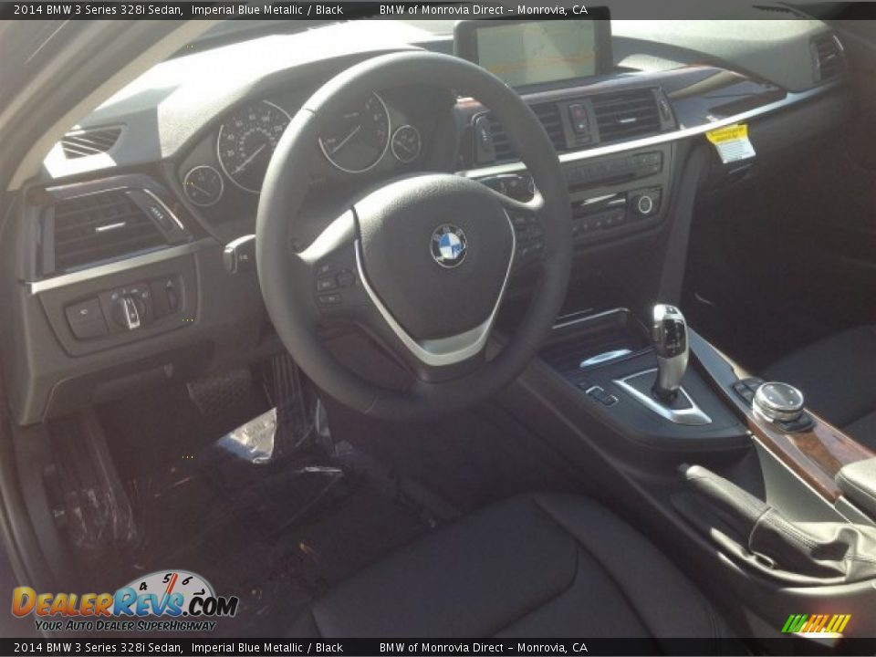 2014 BMW 3 Series 328i Sedan Imperial Blue Metallic / Black Photo #6