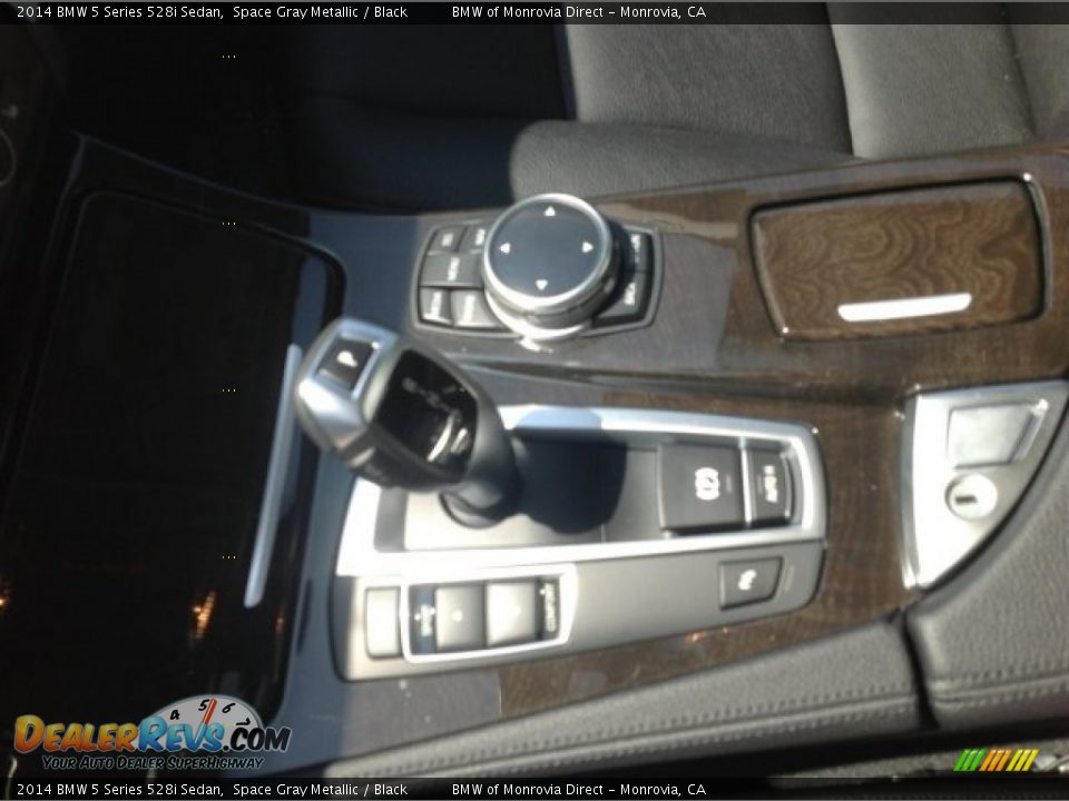 2014 BMW 5 Series 528i Sedan Space Gray Metallic / Black Photo #7