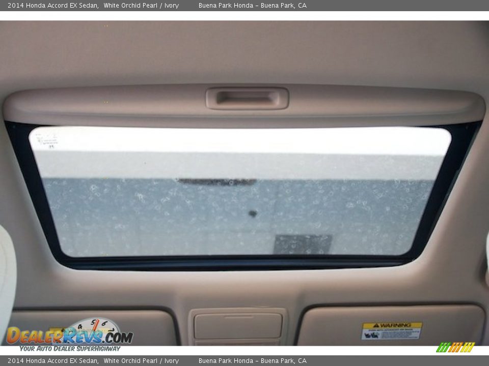 2014 Honda Accord EX Sedan White Orchid Pearl / Ivory Photo #15