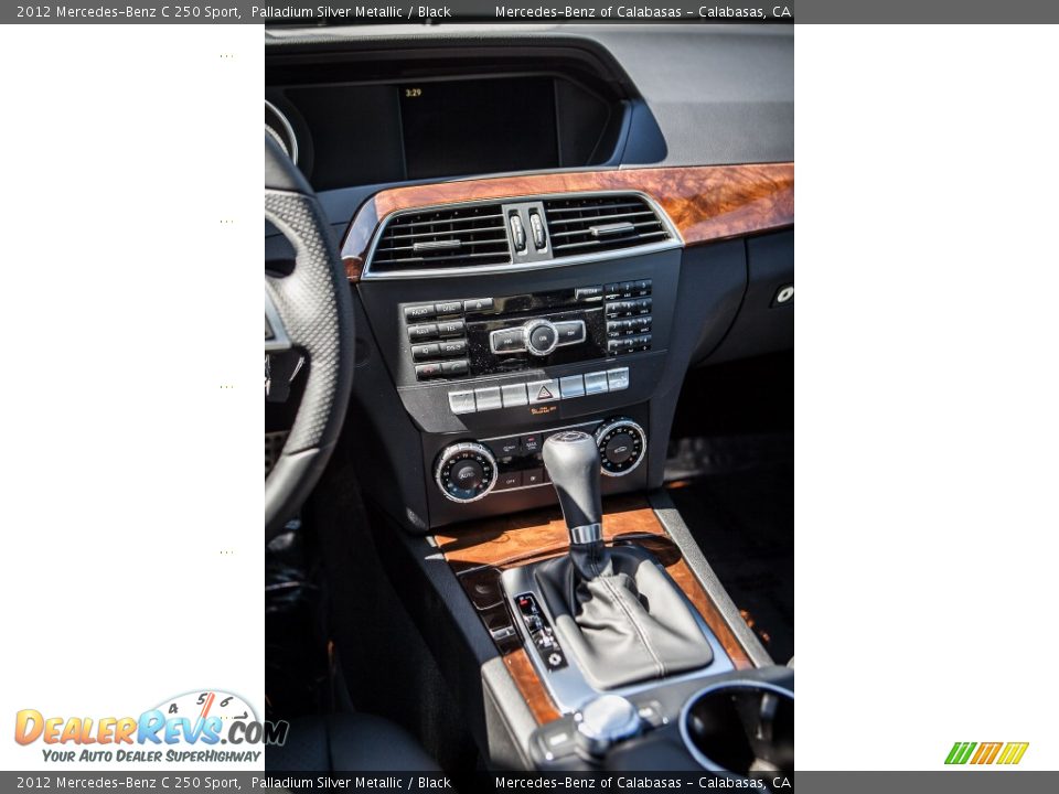 2012 Mercedes-Benz C 250 Sport Palladium Silver Metallic / Black Photo #5