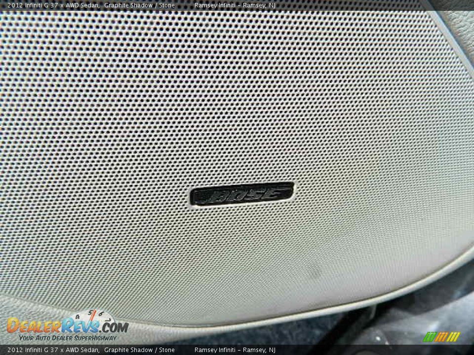 2012 Infiniti G 37 x AWD Sedan Graphite Shadow / Stone Photo #20