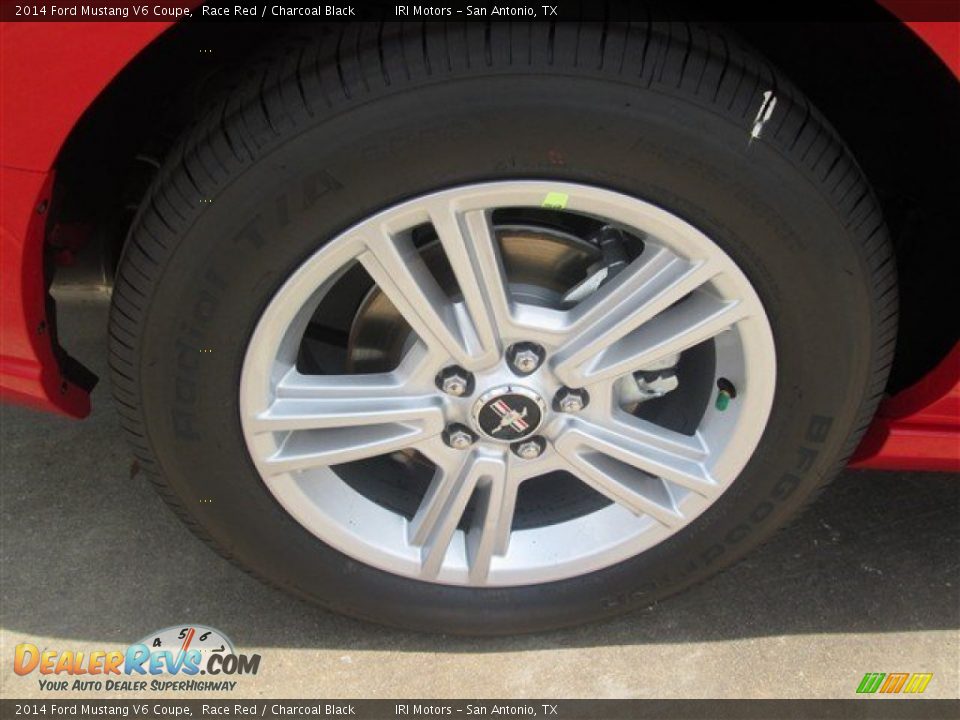 2014 Ford Mustang V6 Coupe Race Red / Charcoal Black Photo #8