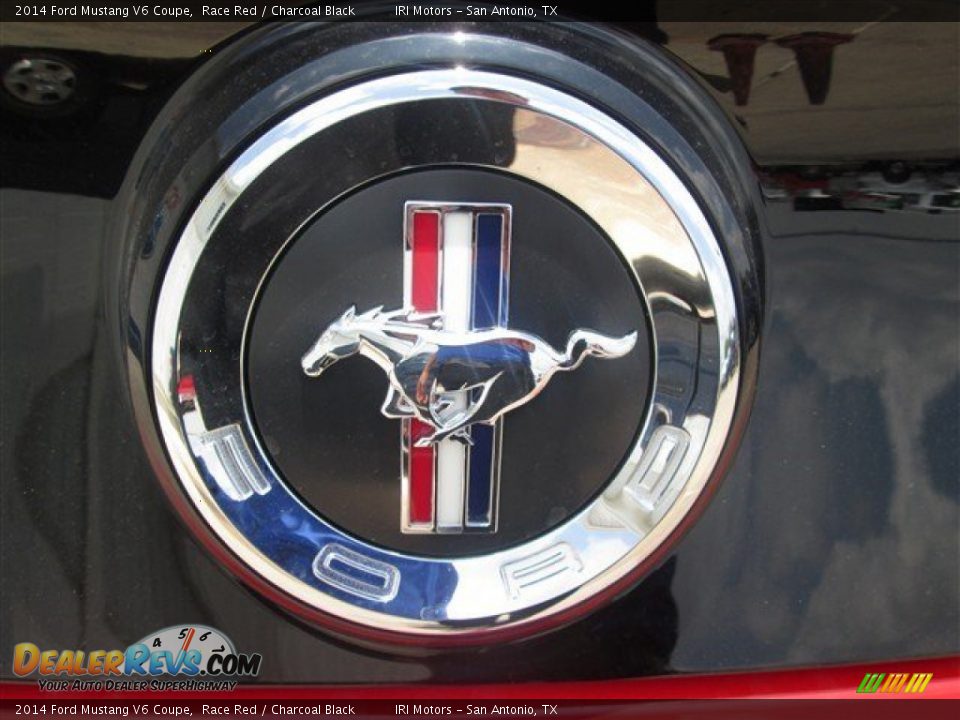 2014 Ford Mustang V6 Coupe Race Red / Charcoal Black Photo #9