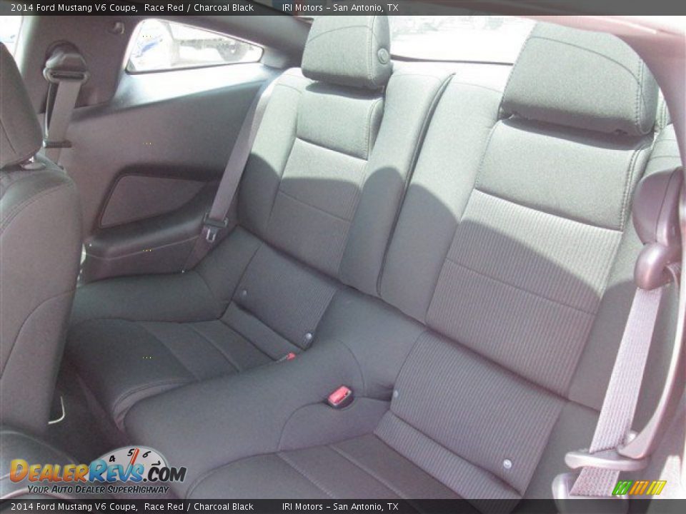 2014 Ford Mustang V6 Coupe Race Red / Charcoal Black Photo #13