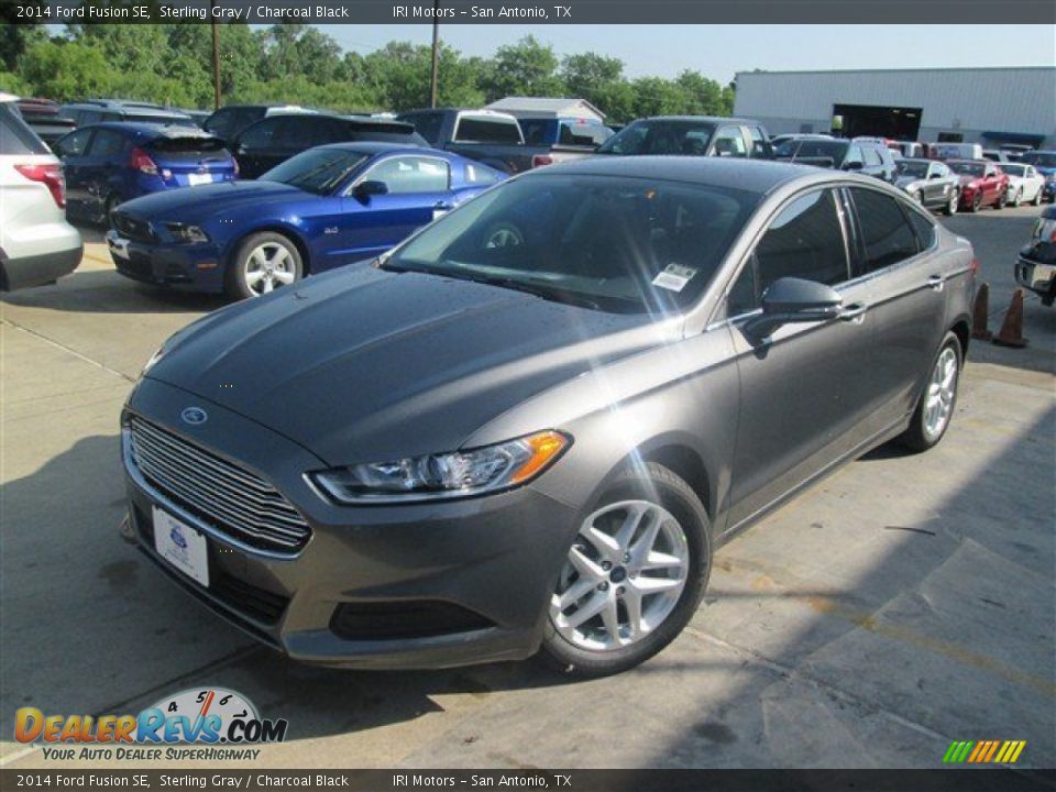 2014 Ford Fusion SE Sterling Gray / Charcoal Black Photo #2