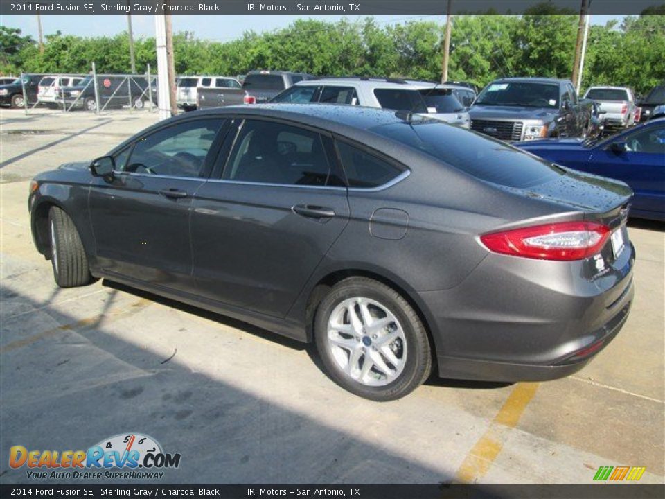 2014 Ford Fusion SE Sterling Gray / Charcoal Black Photo #4
